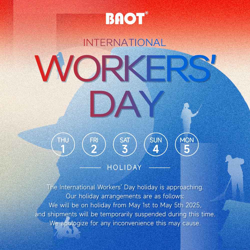 Avis de jour férié de la fête du Travail